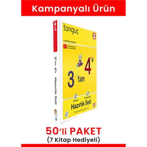 3'ten 4'e Hazırlık Seti 50' li Paket (7 Set Hediyeli)