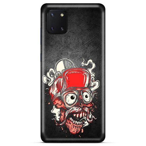 Lopard Huawei Y5P Uyumlu Kılıf Tattoo's (5) Koruma Kabı Kırmızı Siyah