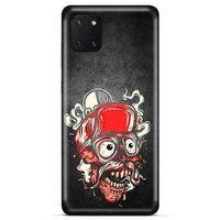 Lopard Huawei Y5P Uyumlu Kılıf Tattoo's (5) Koruma Kabı Kırmızı Siyah