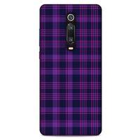 Xiaomi Redmi K20 Pro Uyumlu Kılıf Mor Delisi (10) Full Koruma Kılıfı Ekose