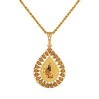 22 Ayar Tuğralı Halat Zincir Kolye HSM10021