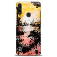 Huawei Y6P Kılıf HD Baskılı Kılıf - Karışık Baskı + Tam Ekran Koruyucu