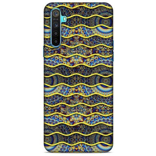 Oppo Realme 6i Kılıf Baskılı Özel Seri Taşlı (39) Liquid Crystal Kılıf