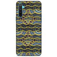 Oppo Realme 6i Kılıf Baskılı Özel Seri Taşlı (39) Liquid Crystal Kılıf