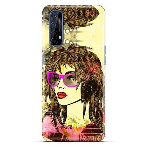 Lopard Oppo Realme 7 Uyumlu Kılıf Sürreal Yüzler ♀ (18) Telefon Kılıfları Desenli
