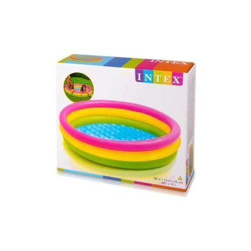 Intex Şişirilebilir Zeminli 3 Boğumlu Sunset Havuz - 57412 v