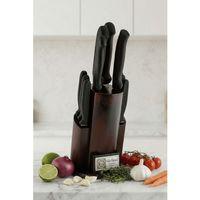 Vintage Mutfak Bıçak Seti Eskitme Ahşap Kütüklü Standlı 10 Parça Çeyiz Sürmene Bıçak Set Sürbisa 61506