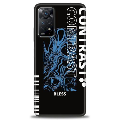 Xiaomi Redmi Note 11 Pro Kılıf HD Baskılı Kılıf - Contrast + Tam Ekran Koruyucu