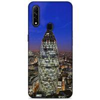 Oppo A31 Kılıf Dünya Mimarisi (34) Slim Armor Kılıf Mary Axe Londra