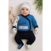 Sun Shine Desenli 5'li Erkek Hastane Çıkışı