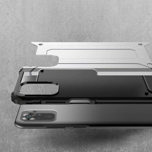 Xiaomi Poco M5s Kılıf Zırhlı Tank Crash Silikon Kapak - Siyah