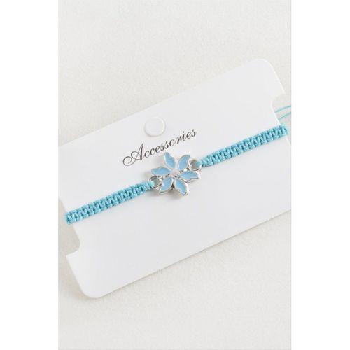 Papatya Makrome Örgülü Bileklik