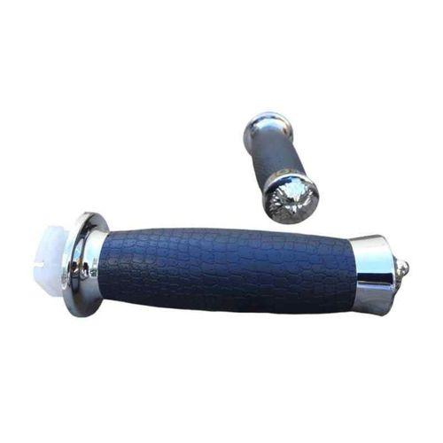 SEVGENT Elcik Siyah-Nikel Kartal Başlı Nokta Desenli