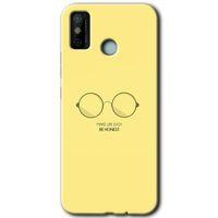 MRCİLETİSİM Tecno Spark 6 Go Kılıf HD Desen Baskılı Arka Kapak+Temperli Cam - Be Honest