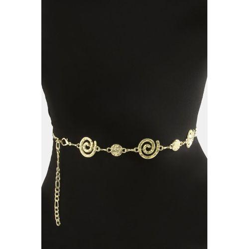 Çiçek Metal Zincir Kemer