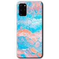 Potkal Hediye Fabrikası Samsung Galaxy S20 Plus Kılıf HD Desen Baskılı Arka Kapak - Bubbles 1