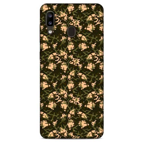 Kamuflaj 67 Samsung Galaxy A20 Kılıf Silikon Kapak
