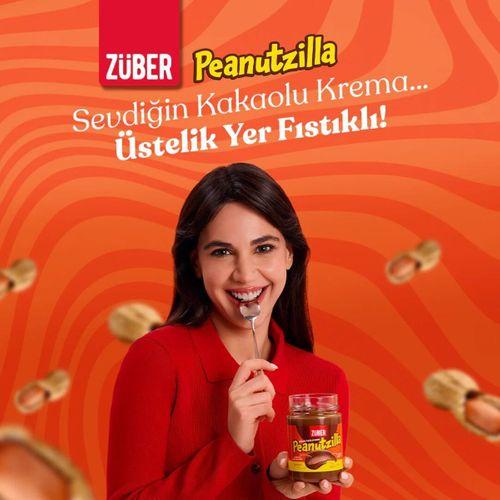 Züber Züber Peanutzilla Kakaolu Fıstık Ezmesi 315 Gr