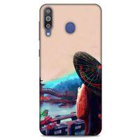 Cityx (45) Samsung Galaxy M30 Kılıf Silikon Kapak Desenli