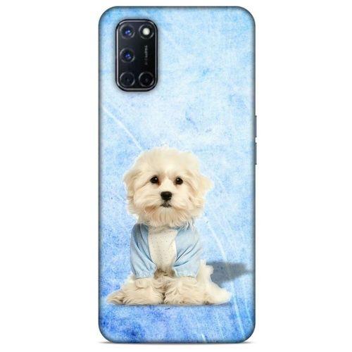 Oppo A72 Kılıf Köpek Kıyafetleri (20) Koruyucu Kılıf Maltese Pijama
