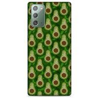 Frutix Avokado 02 Samsung Galaxy Note 20 Kılıf Desenli Silikon