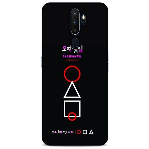 Oppo A9 2020 Uyumlu Kılıf Squid Game (37) Silicone Cover Soo