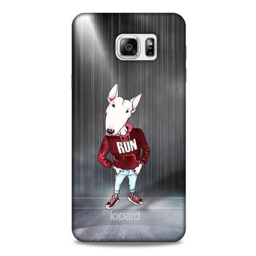 Samsung Galaxy Note 5 Kılıf FunnyMaX (41) Tank Kılıf Gri Bull Teriyer