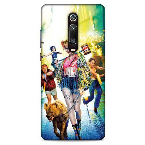 Xiaomi Mi 9T Pro Uyumlu Kılıf Harley Quinn (32) Soft Silikon Kılıf Lavanta pembesi