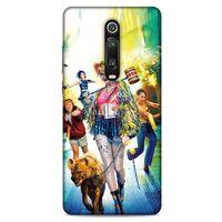 Xiaomi Mi 9T Pro Uyumlu Kılıf Harley Quinn (32) Soft Silikon Kılıf Lavanta pembesi