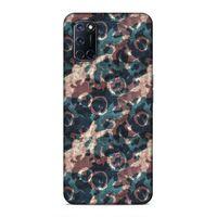 Oppo A92 Uyumlu Kılıf Romans (40) Fit Silikon Kılıf Yeşil Bakır