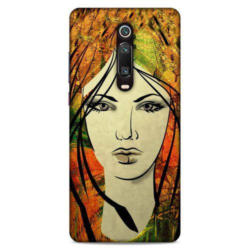 Lopard Xiaomi Redmi K20 Uyumlu Kılıf Sürreal Yüzler ♀ (29) Arka Koruma Kılıfı Baskılı