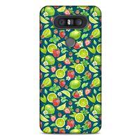 Frutix Çilek Lime  01 LG K41S - K51S Kılıf Desenli Silikon