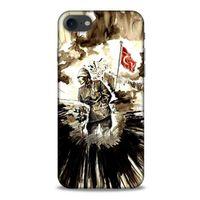 Apple Iphone 8 Kılıf Atatürk (46) Core Armor Kılıf Karışık