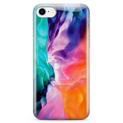 Apple iPhone 7 Kılıf Perdeler Arka Kapak Koruma Desenli Full Koruyucu