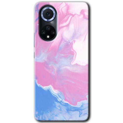 Huawei Nova 9 HD Baskılı Kılıf + 9D Tam Ekran Koruyucu - Liquid Lekeler Art
