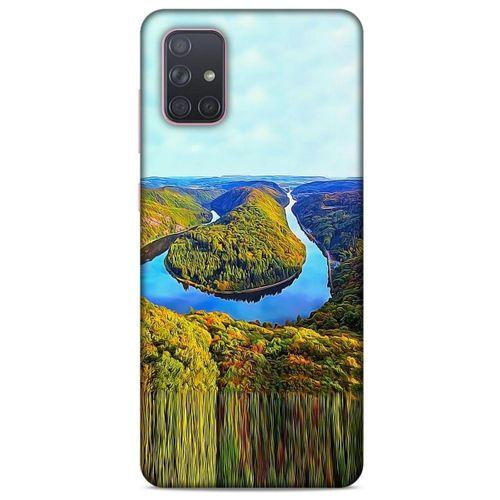 Samsung Galaxy A71 Kılıf Almanya (49) Ultra Silikon Kılıf Saarschleife