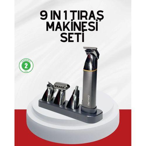 Şarjlı 9’u 1 Arada Çok Amaçlı Erkek Bakım Seti Yıkanabilir Başlıklar