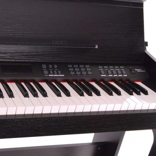 Dijital Silent Piyano Manuel Raymond 61 Tuş Siyah MRP3261BK