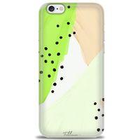 iPhone 6 Kılıf HD Baskılı Kılıf - Fıstık Yeşili + Tam Ekran Koruyucu