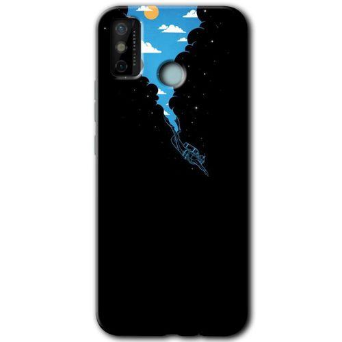 Potkal Hediye Fabrikası Tecno Spark 6 Go Kılıf HD Desen Baskılı Arka Kapak - Derinlere Yolculuk