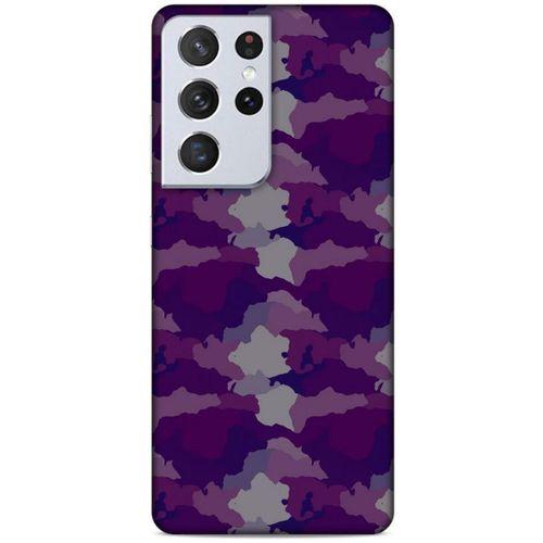 Lopard Samsung Galaxy S21 Ultra Uyumlu Kılıf Kamuflaj (63) Silikon Kap
