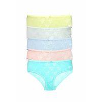 5 Adet Kadın Komple Tül Dantel Bato Külot