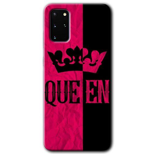 Galaxy S20 Plus Kılıf HD Desen Baskılı Arka Kapak - Queen