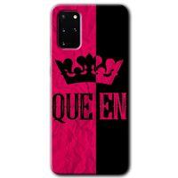 Galaxy S20 Plus Kılıf HD Desen Baskılı Arka Kapak - Queen