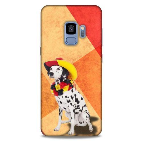 Samsung Galaxy S9 Kılıf Köpek Kıyafetleri (19) Kılıfları Dalmaçyalı Şapka