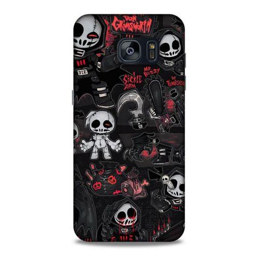 Samsung Galaxy S7 Edge Uyumlu Kılıf Motorsiklet (30) Silicone Case İskelet