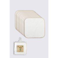 Bistyle Bistyle Organik 28x28 10'Lu Penye Mendil 90101 Ekru
