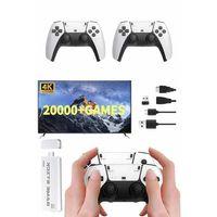 3d 4k 2000 Oyunlu Game Stick Oyun Konsolu Çift Konsol