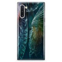 Samsung Galaxy Note 10 Kılıf Cam Kırıkları Arka Kapak Koruma Desenli Full Koruyucu