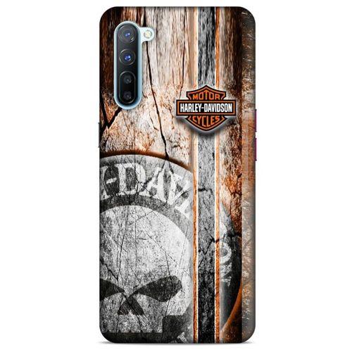 Oppo Reno 3 Uyumlu Kılıf Motorsiklet (12) Koruyucu Silikon Harley Davidson